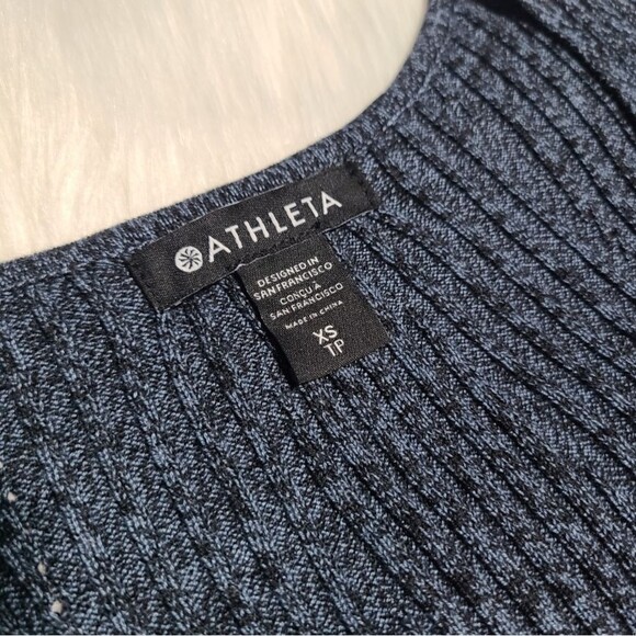 NWT|Athleta Reverie Long Sleeve Sweater Dress, XS - Picture 9 of 11